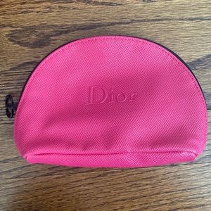 Dior travel cosmetic pouch bag